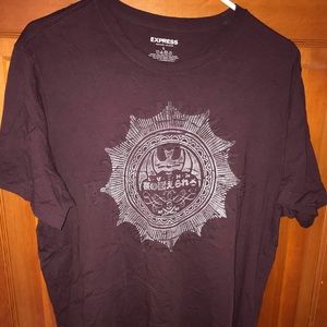Men’s large Express short sleeved T shirt